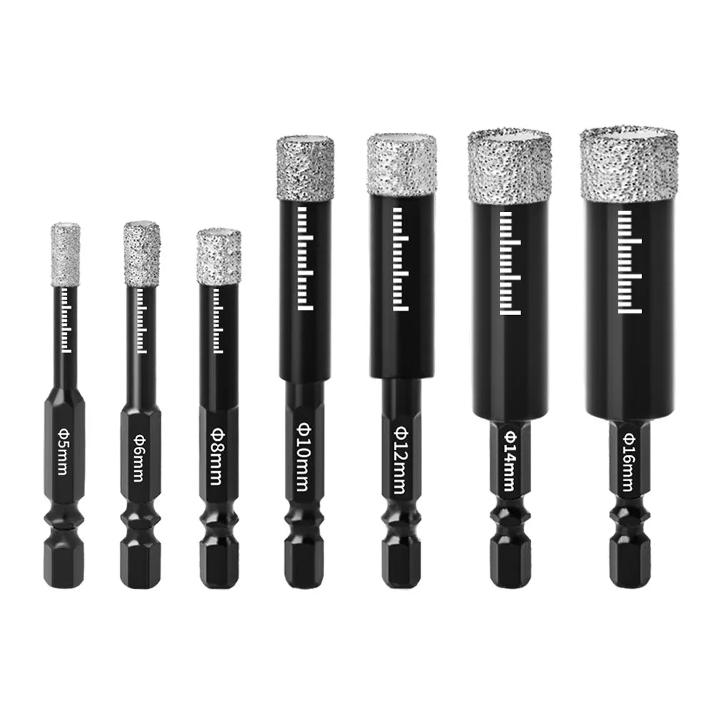 Broca Diamantada Hexagonal 5-16 mm