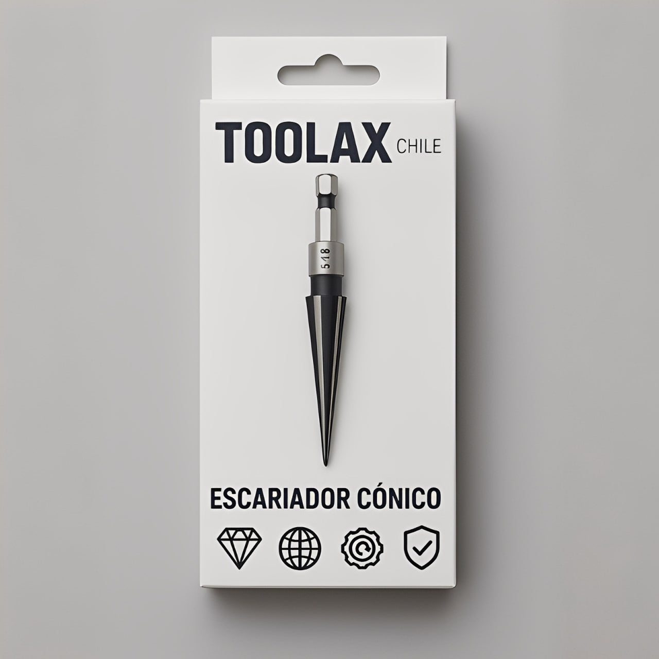 Toolax Escariador Cónico 3-15mm
